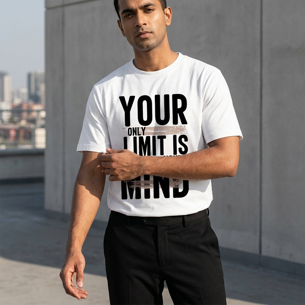 Your Only Limit Is Your Mind Motivational T-Shirt