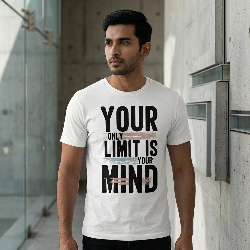 Your Only Limit Is Your Mind Motivational T-Shirt