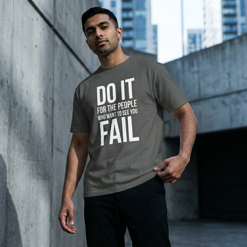 Do It Anyway Motivational Graphic T-Shirt